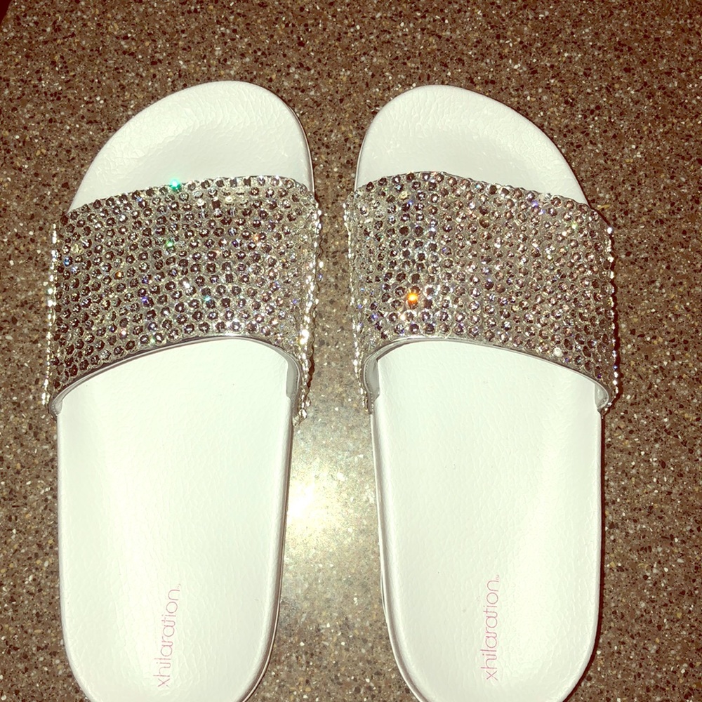 Swarovski crystal sandals new